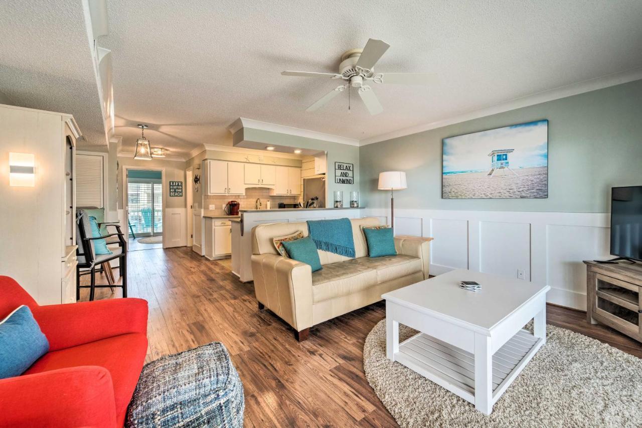 Bright Carolina Beach Condo - Walk To Shore! Екстериор снимка