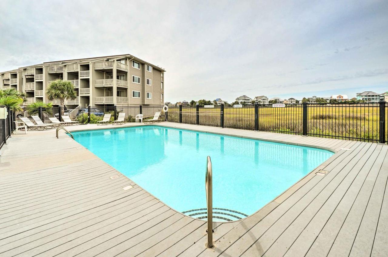 Bright Carolina Beach Condo - Walk To Shore! Екстериор снимка